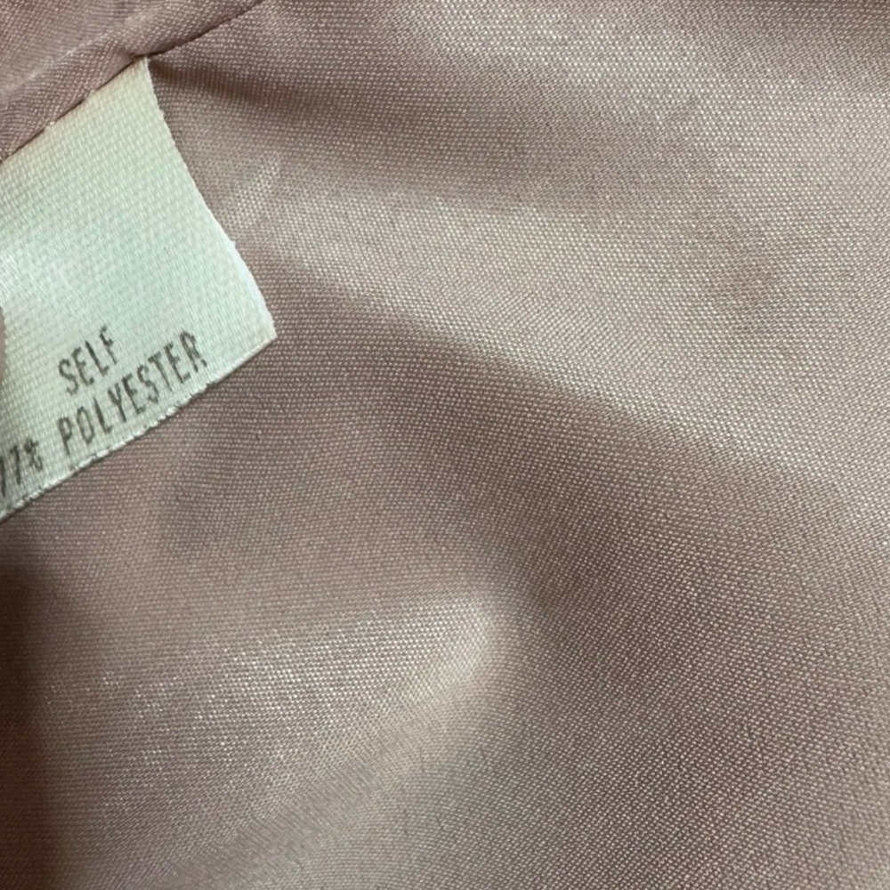 RARE Vintage Nanette Lepore Dusty Pink Tapestry Corset Top - Picture 14 of 15